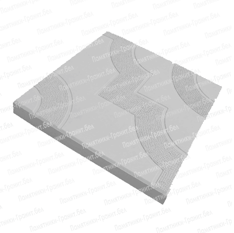 Укладка плитки на могилу Березовка фотография