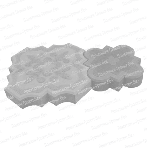 Укладка плитки на могилу Березовка фотография